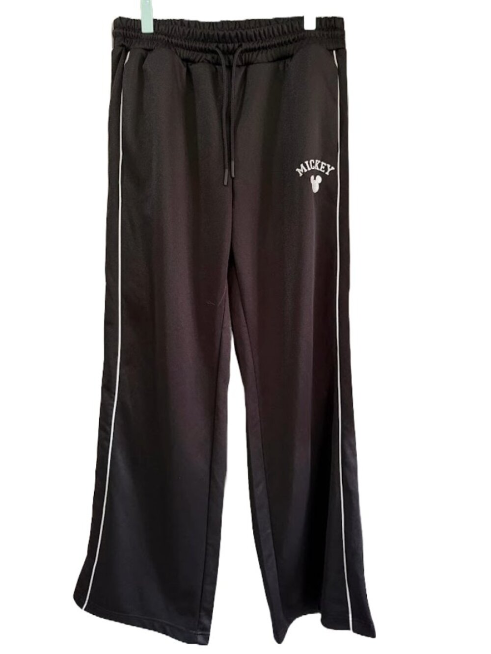 Forever 21 Disney Mickey Mouse Black & White Track Pants – Women’s Large